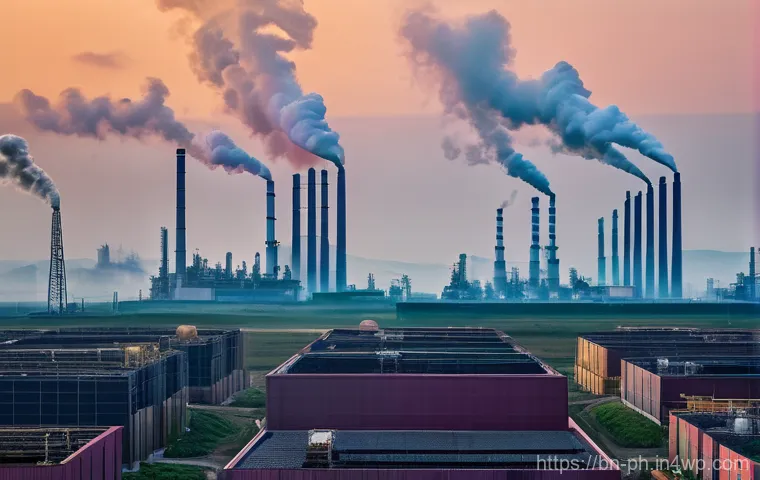 탄소예산의 정책적 효과성과 한계 분석 - **Prompt:** A dynamic and detailed illustration showcasing the exciting world of green technology an...