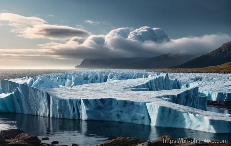 탄소예산 정책의 국제적 비교 및 분석 - **Prompt:** A dramatic, photorealistic scene depicting the urgency of climate change. In the foregro...